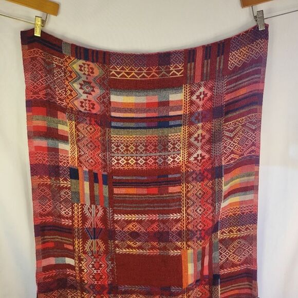 XL Pashmina Super Soft Colorful Patterned Shawl - Picture 7 of 8